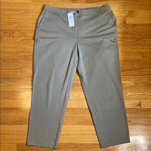 Eileen Fisher Tan Trousers Classic Fit. Size XL